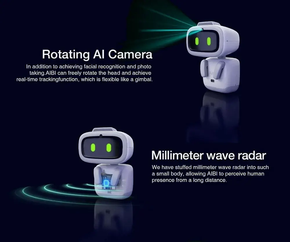 Карманный робот питомец Living AI "AIBI Pocket" с искусственным интеллектом (ChatGPT)