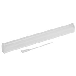 Линейный светодиодный светильник ЭРА LLED-01-08W-4000-E 8Вт 4000К L574мм | Бытовые светодиодные линейные светильники