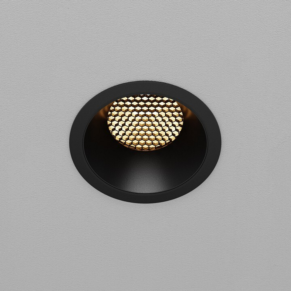 Встраиваемый светильник Maytoni Dip DL117-15W-2.7K-B