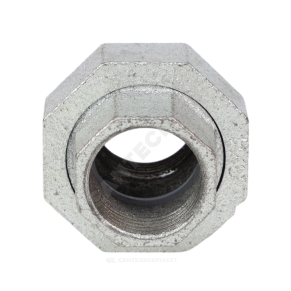 Соединитель прямой американка чугун оц Ду 20 (3/4") ВР/ВР Fittex