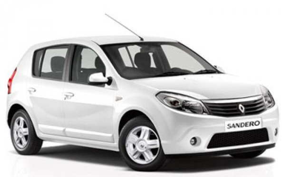 Порог Renault Sandero 2009-2013 (1мм)