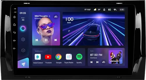 Магнитола для Skoda Kodiaq, Karoq (рамка под 9") - Teyes CC3 на Android 10, Быстрая, CarPlay, 4G SIM-слот