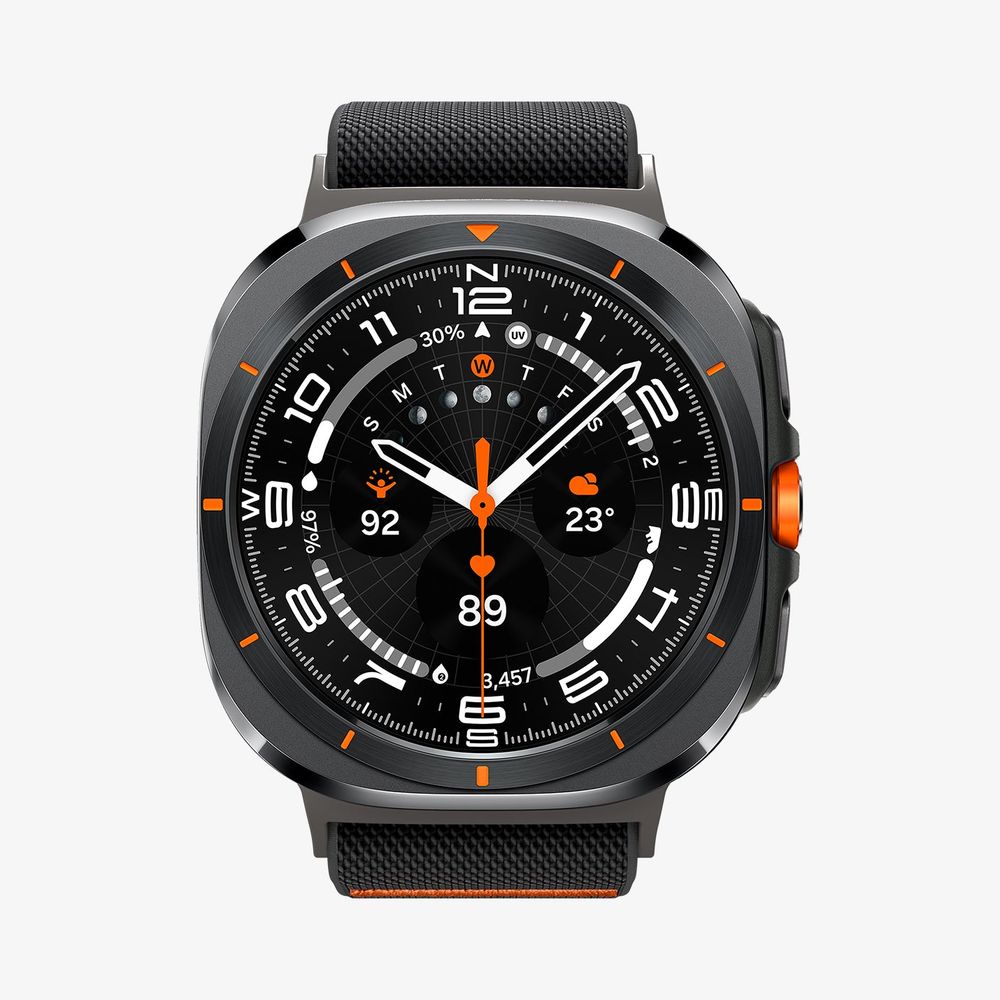 Ремешок Spigen Lite Fit для Samsung Galaxy Watch Ultra/Ultra 2 47 mm Black