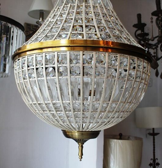 Люстра 19th c. French Empire Crystal D56