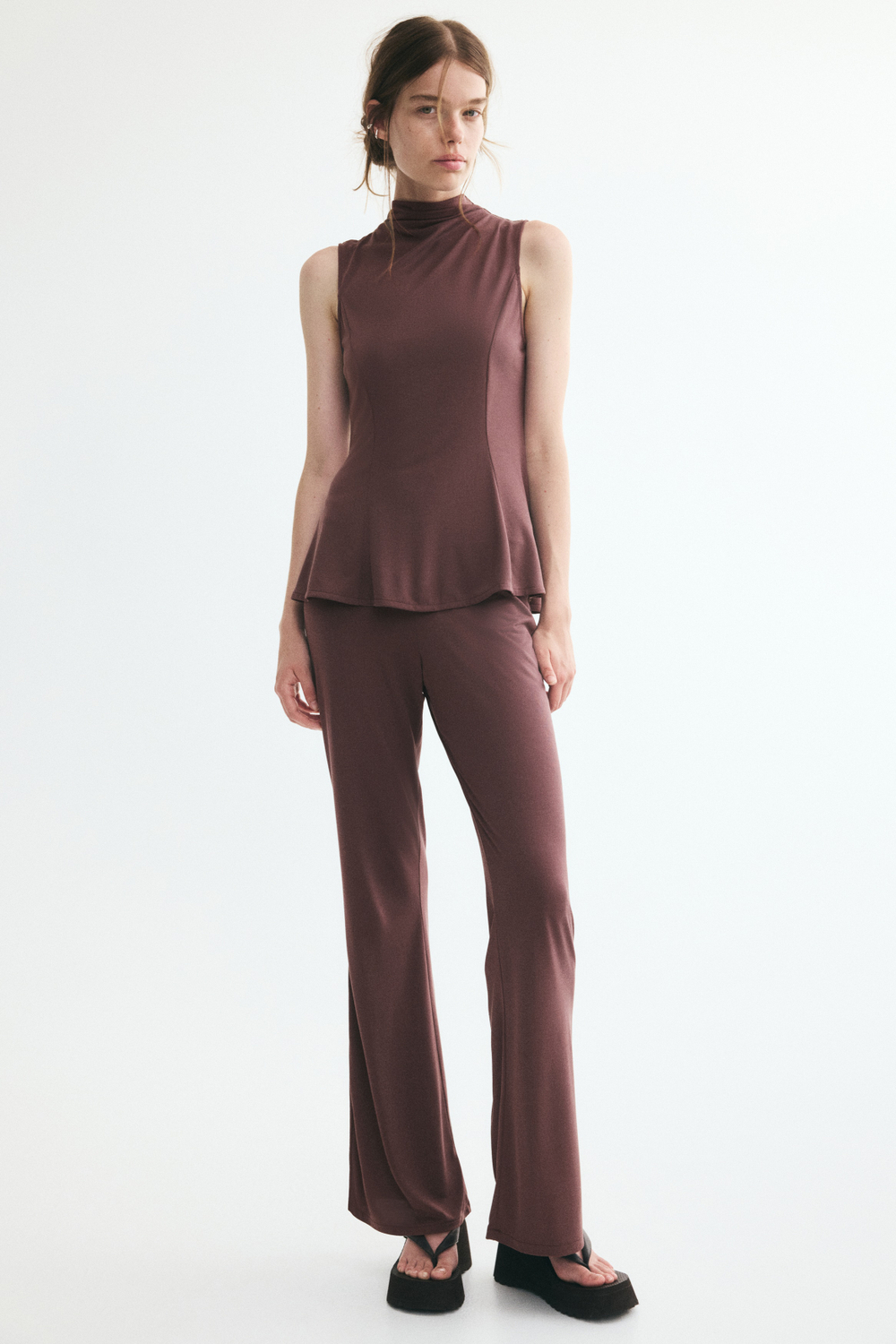 Брюки из смеси с модалом - H&M