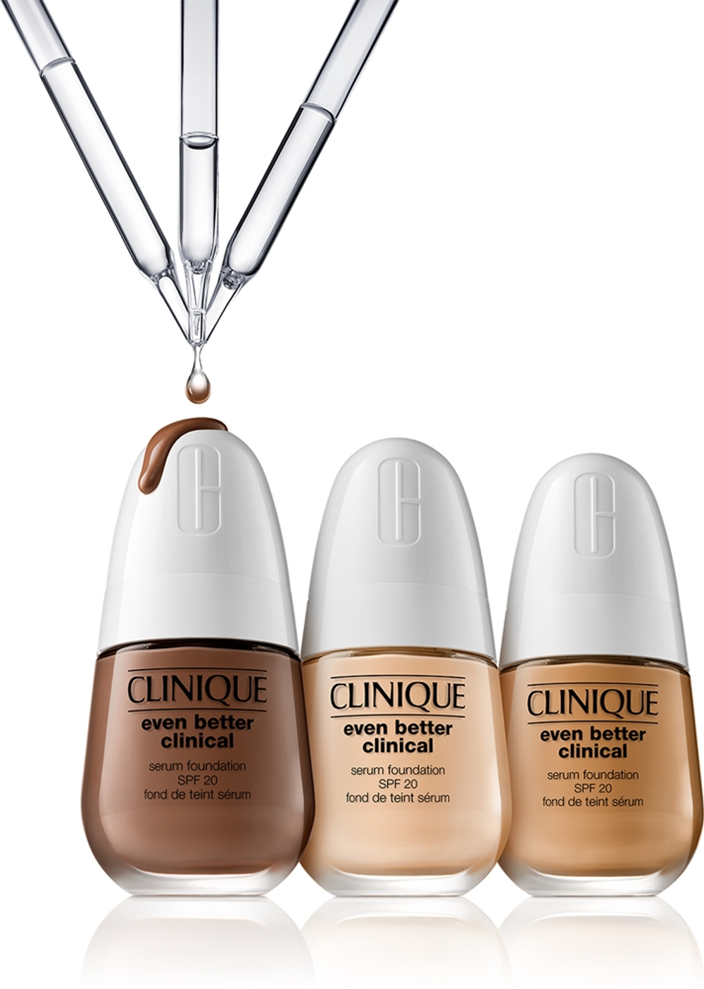 Clinique Even Better Clinica Serum Foundation - Тональная основа с защитой SPF 20 оттенок CN 10 Alabaster, 30 ml
