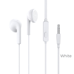 Гарнитура Borofone M40, вкладыши, разъем Jack, кабель 1.2 м White