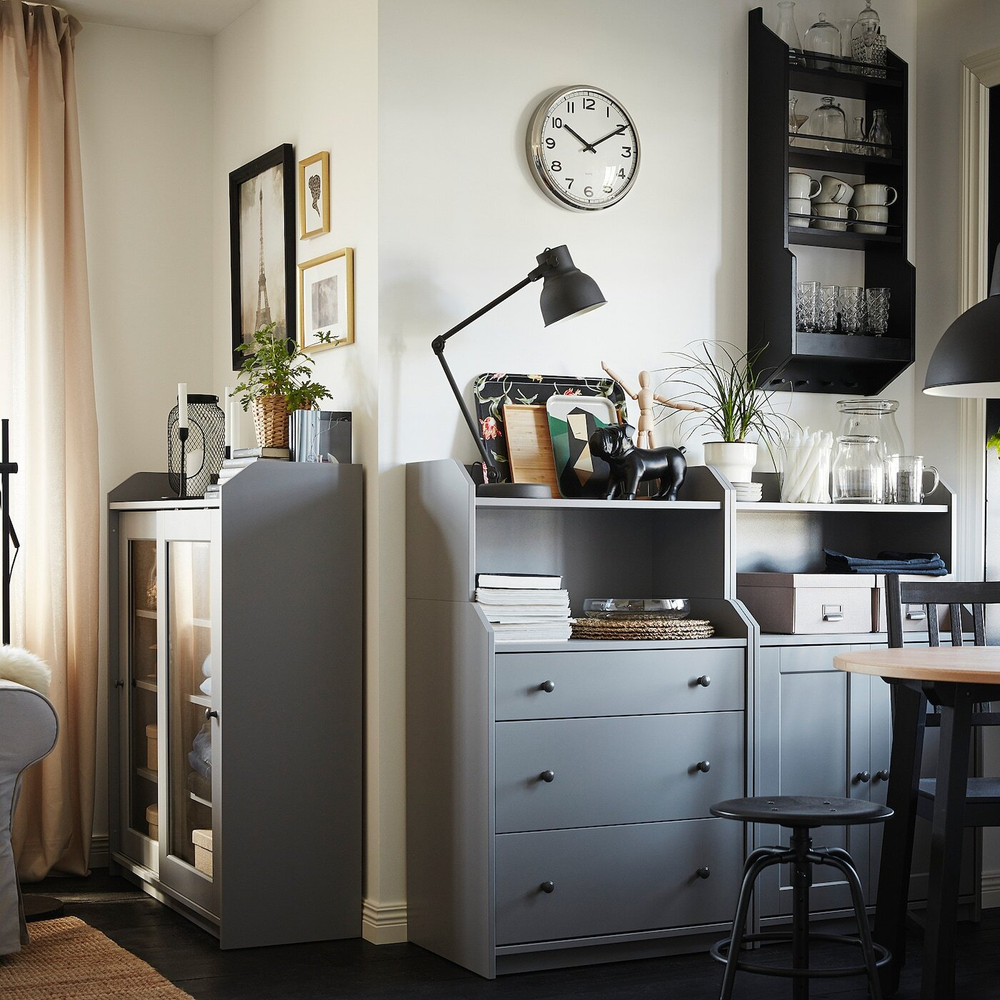 IKEA PUGG (ИКЕА ПУГГ) — Настенные часы, нержавеющая сталь, 32 см, фото 4