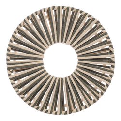 Корзина плетеная dholak grey из коллекции ethnic, размер m