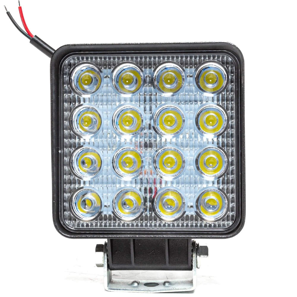 Фара передняя LED 12V 16x3W=48W квадрат