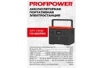 Портативная аккумуляторная электростанция Profipower ПЭ- 600PRO, 600Вт