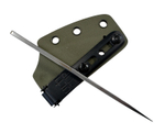 Скелетный нож Daggerr Sharx 2.0, сталь 8Cr13MOV, ножны Olive kydex, SHXOL