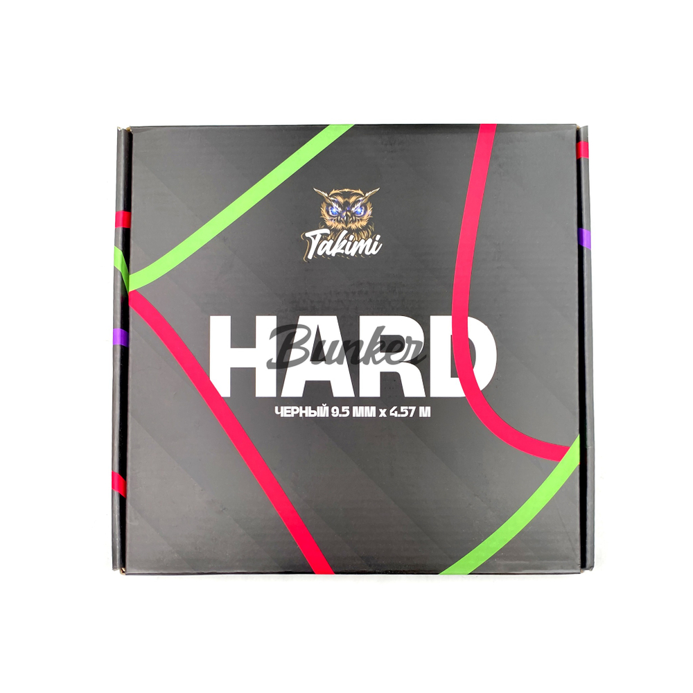 Герметик TaKiMi HARD черный, 9.5мм*4.57м
