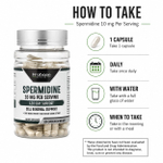 Probase Nutrition, спермидин, 10 мг, 120 капсул