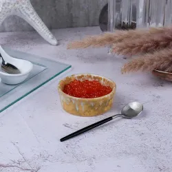 Соусник 80 мл d 8/7 см h3 см круглый керамика Light Brown Frutti di Mare P.L. [1]