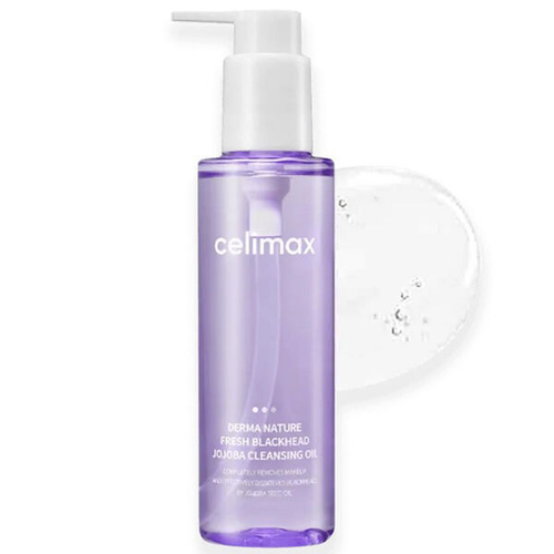 Гидрофильное масло от чёрных точек Celimax Derma Nature Fresh Blackhead Jojoba Cleansing Oil, 150мл