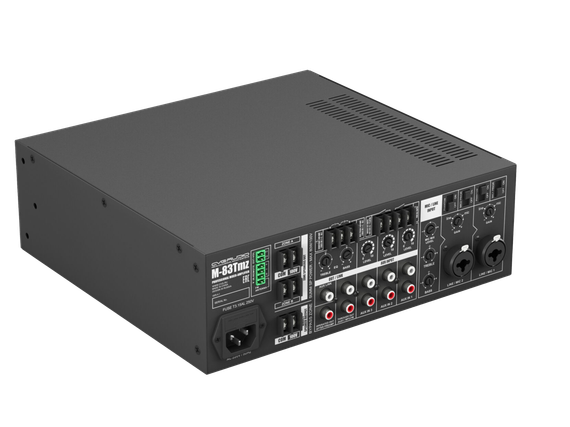 CVGAUDIO M-83Tmz профессиональный многофункциональный микшер-усилитель, мощность 80W/100V