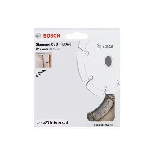 Алмазный отрезной круг ECO for Universal 125 мм BOSCH 2608615028