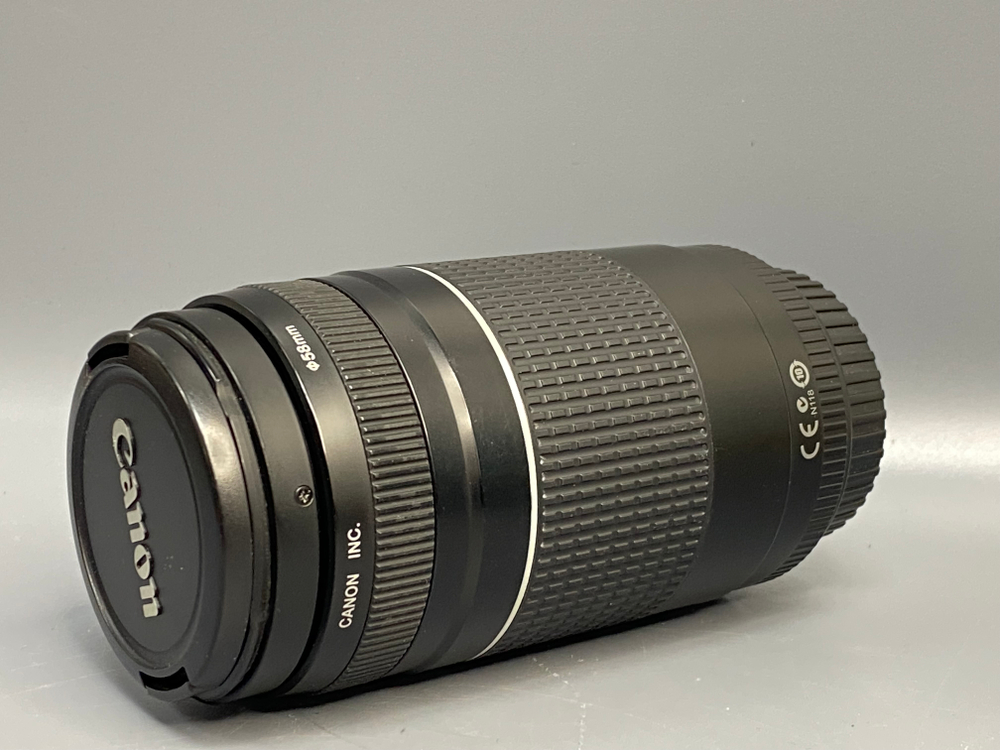 Canon 75-300mm 4-5.6 III Царапины на линзе