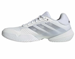 Теннисные кроссовки Adidas Barricade 14 M - cloud white/tech grey metallic/maroon