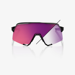 Спортивные очки с диоптриями 100% S3 - Gloss Black - Purple Mirror Photochromic