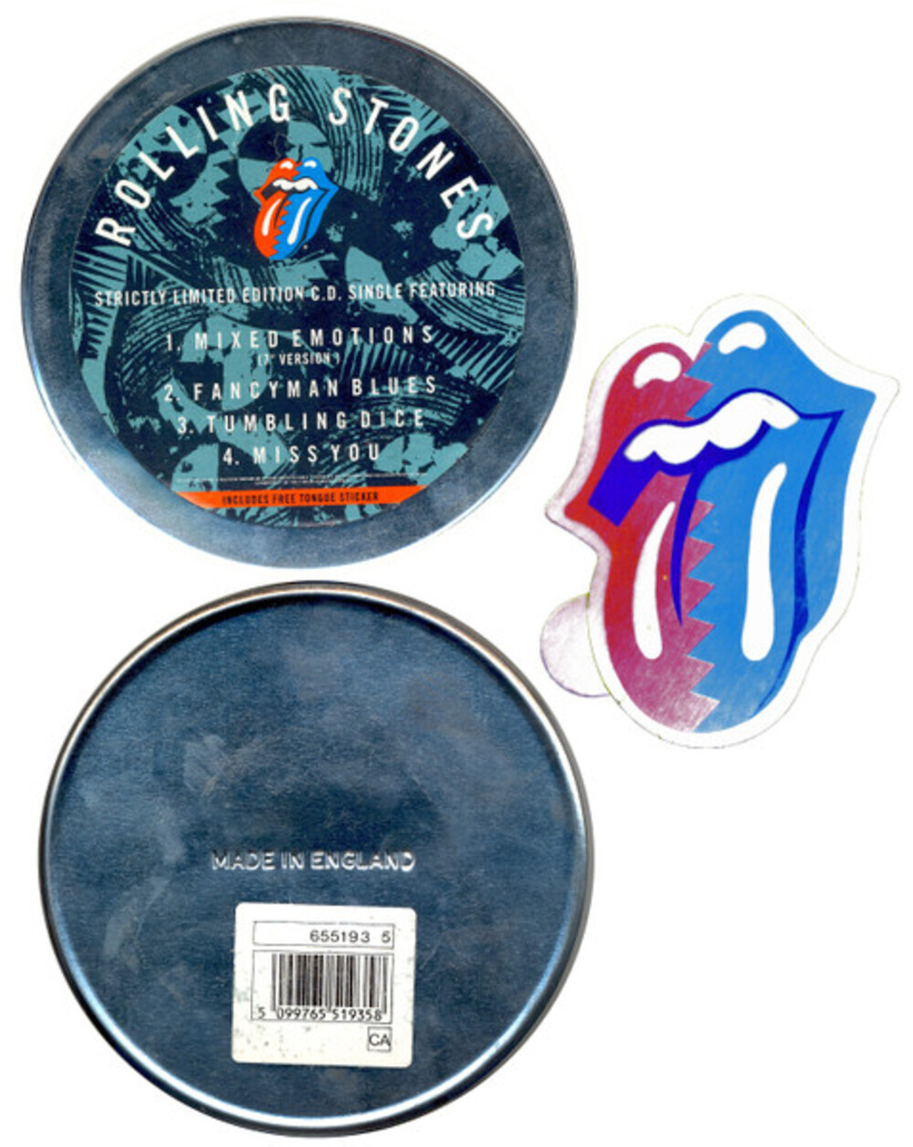 The Rolling Stones / Mixed Emotions (Limited Edition)(CD Single)