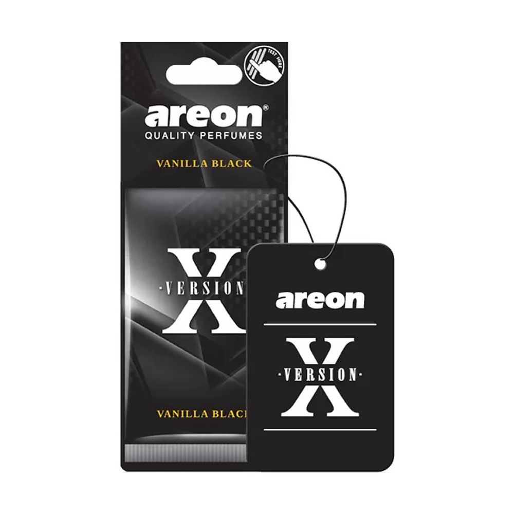 Ароматизаторы для автомобиля AREON X-VERSION Vanilla Black (704-AXV-019/ 1/120)