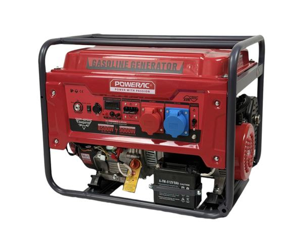 Генератор бензиновый Powerac PR9000 Classic Pro