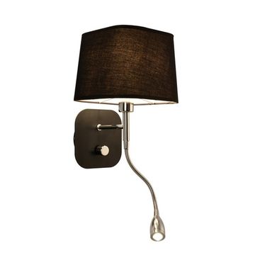 Бра настенное OML-62611-02 хром/чёрный Monteluco Omnilux