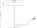 Настольная лампа Arte Lamp ELNATH A5038LT-3BK