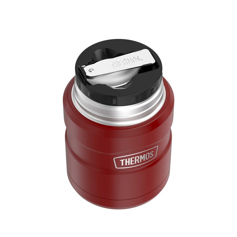Термос для еды Thermos с ложкой SK3000 MRR (0,47 литра), красный