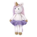 Набор для вязания игрушки Милая единорожка 27 см, Miadolla AMG-0107