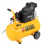 Компрессор масляный воздушный Denzel DK1500/50, Х-PRO 1.5 кВт, 230 л/мин, 50 л