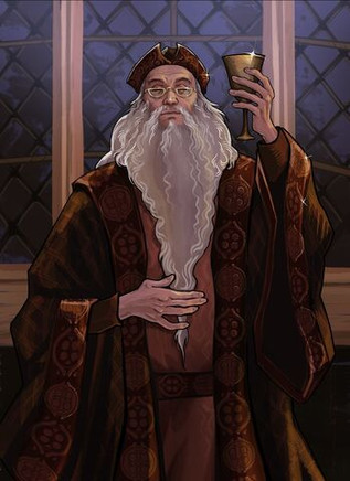 Открытка "Harry Potter: Dumbledore"