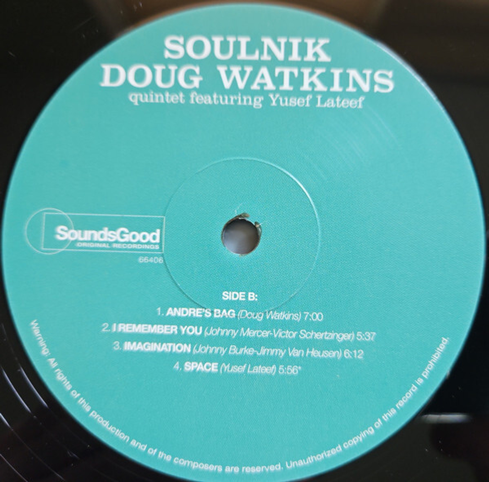 Doug Watkins / Soulnik (LP)