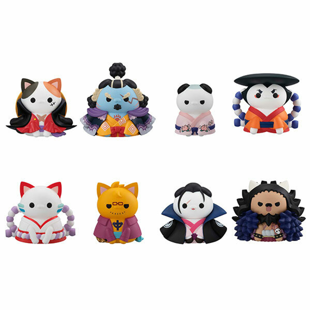 Набор фигурок MegaHouse MEGA CAT PROJECT ONE PIECE Nyan Piece Nyan! Ван-Пис