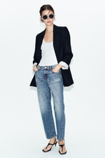 Z1975 УКОРОЧЕННЫЕ ДЖИНСЫ С СРЕДНЕЙ ЛИНИЕЙ ТАЛИИ - ZARA