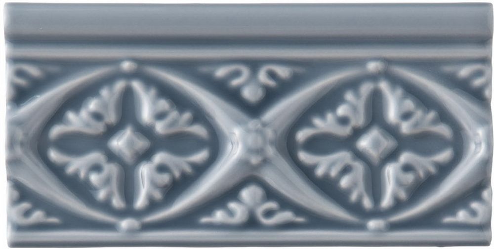 Бордюры ADEX NERI Relieve Bizantino Storm Blue