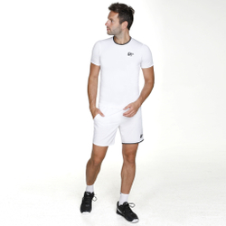 Мужское теннисное поло Racket Roots Teamline T-Shirt Men - White