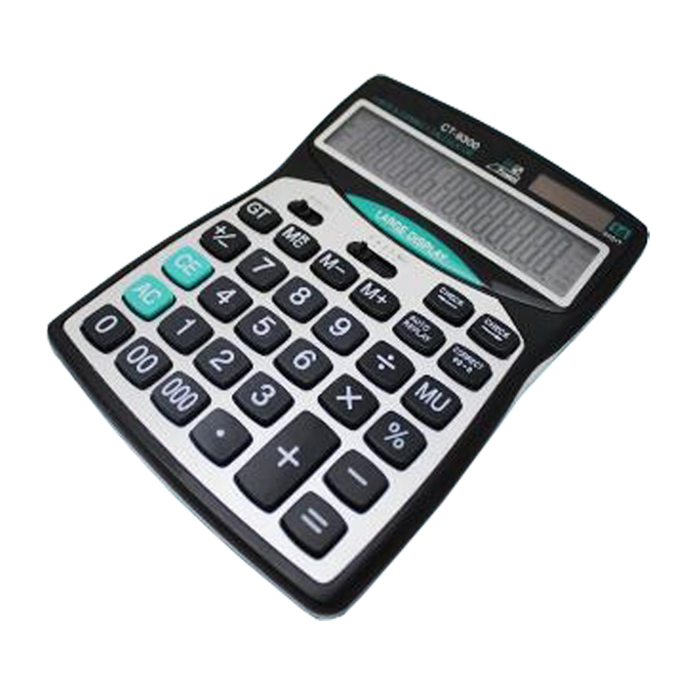 Калькулятор настольный Basir 14 Bit, LCD, 19.3*15.6*4.5 см, чёрный
