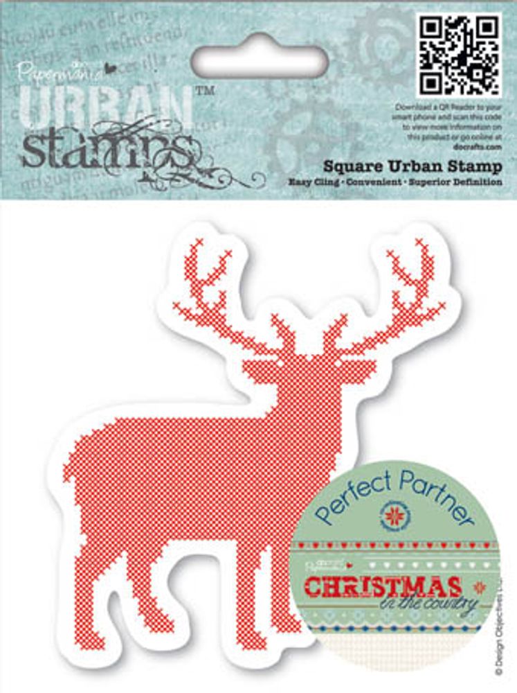 Штамп Олень Christmas in the Country