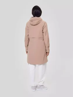 Парка женская ИША (ISHA) NORPPA песочный бежевый