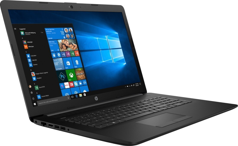 Ноутбук HP 17-by2052ur (2F1Z0EA) i3-10110U/8G/256G SSD/17.3'HD+ AG/UHD/DVD-RW/Win10