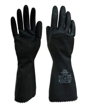Перчатки Safeprotect КЩС-2-SP (К50 Щ40), черные