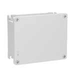 Коробка ответвительная алюминиевая окрашенная, IP66/IP67, RAL9006, 128х103х55мм