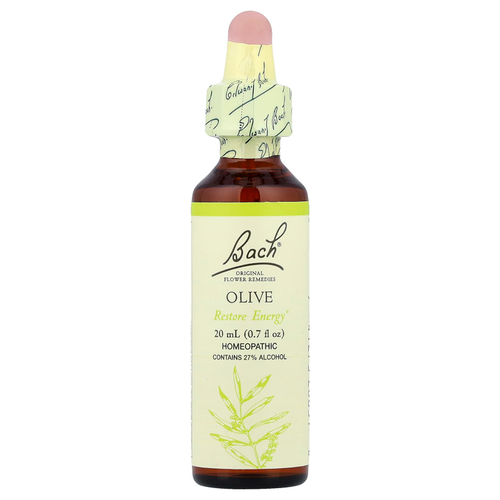 Bach, Original Flower Remedies, с оливковым маслом, 20 мл (0,7 жидк. унц.)