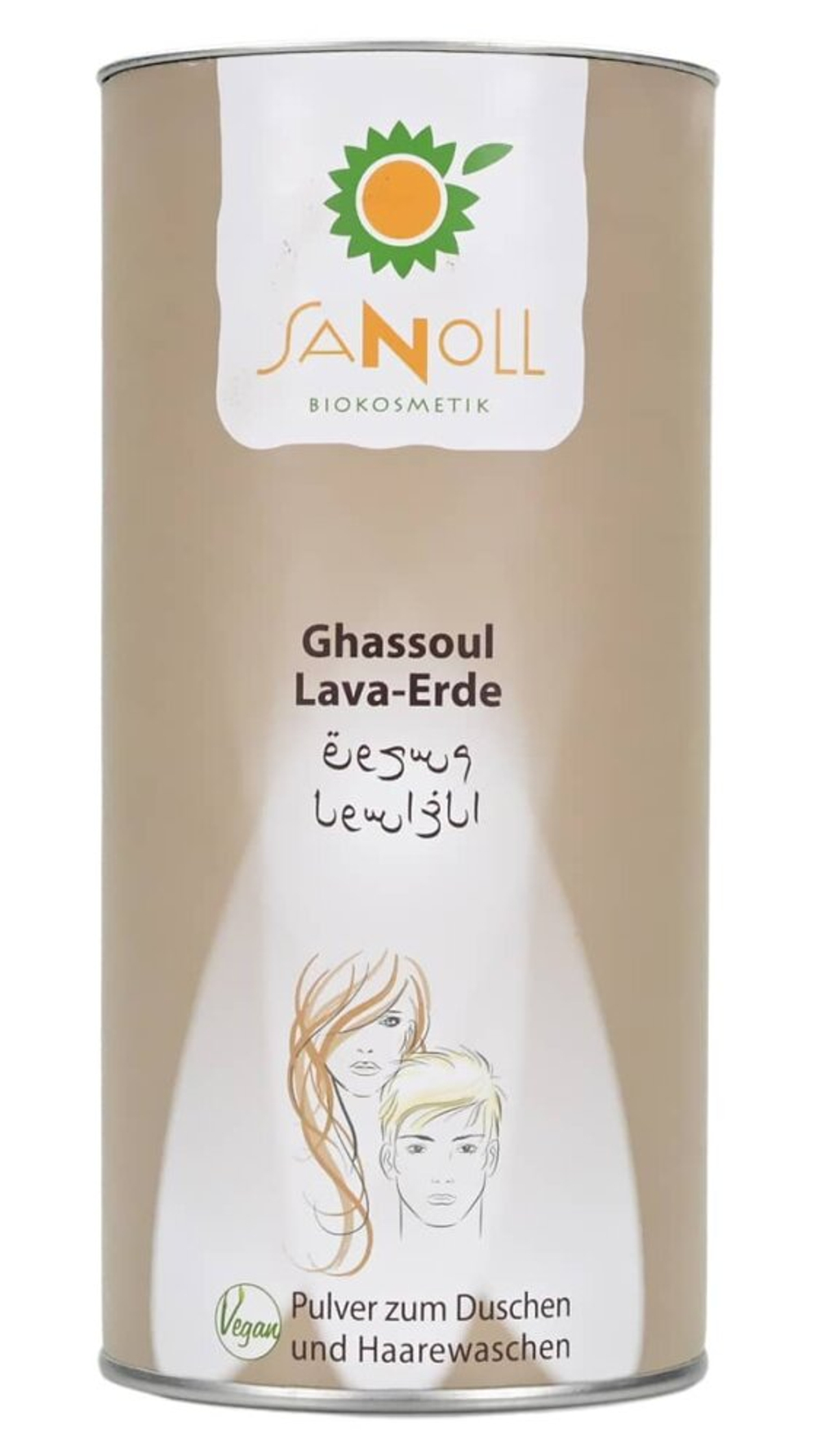 Порошок лавовой земли Ghassoul 500 г Sanoll Biokosmetik, 500 гр