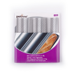 Форма для выпечки багетов 3-х секционная Patisse Silver 26х24