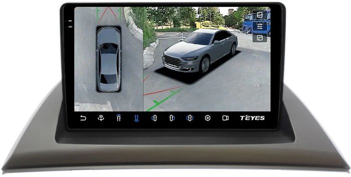 Магнитола для BMW X3 (E83) 2003-2010 - Teyes CC3-2K-360 на Android 10, Быстрая, 2K QLED, CarPlay, 4G SIM-слот, 4 камеры в комплекте