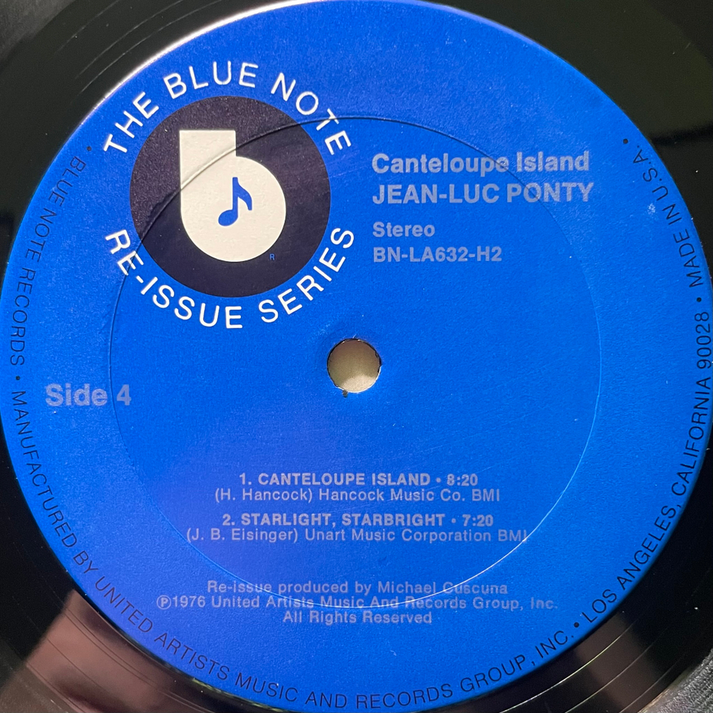 Jean-Luc Ponty ‎– Canteloupe Island 2LP (США 1976г.)